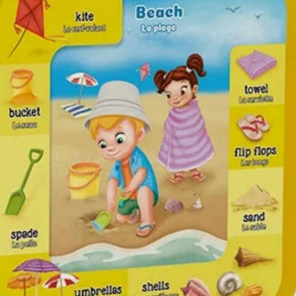 LeapFrog 100 Words About Places I Go Book NWT🆕 😮‍💨⚡🚚 - Picture 12 of 14